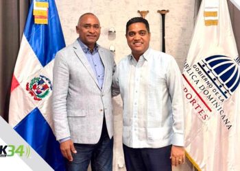 Senador Julito Fulcar coordina con ministro de Deportes la inauguración del play de Salinas y la ejecución de nuevas obras deportivas en Peravia