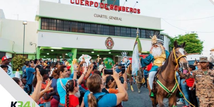 Cuerpo de Bomberos del DN realizará desfile del Día de los Reyes Magos este lunes 5 de enero