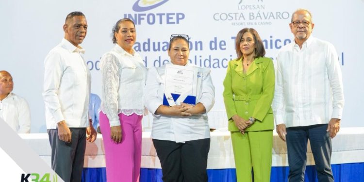 INFOTEP gradúa a 82 técnicos hoteleros por validación ocupacional en la región Este