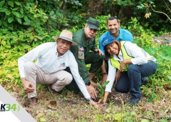 Alcaldía del DN realiza jornada de reforestación y limpieza de plásticos por Día Mundial de los Humedales