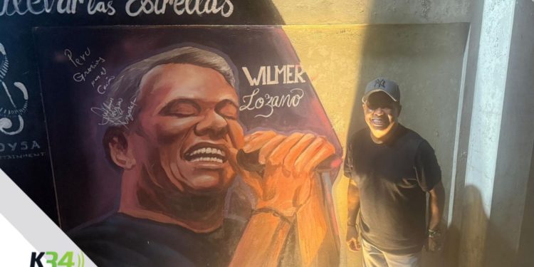 El salsero venezolano Wilmer Lozano es homenajeado en Perú