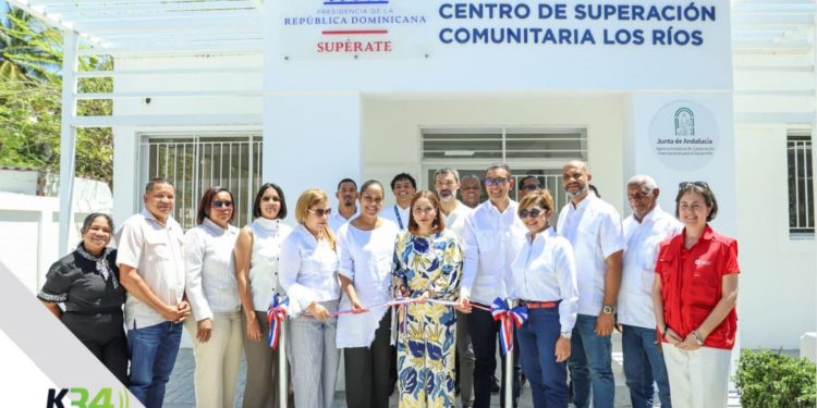 Dirección de Desarrollo Social Supérate inaugura Centro de Superación Comunitaria Los Ríos en Bahoruco