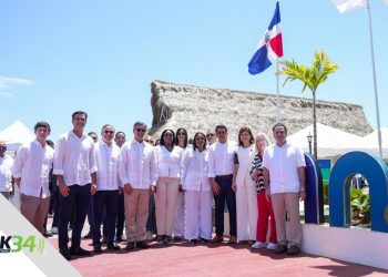 Vicepresidenta Raquel Peña inaugura primera etapa del puerto Samaná Bayport junto a Turismo y Apordom