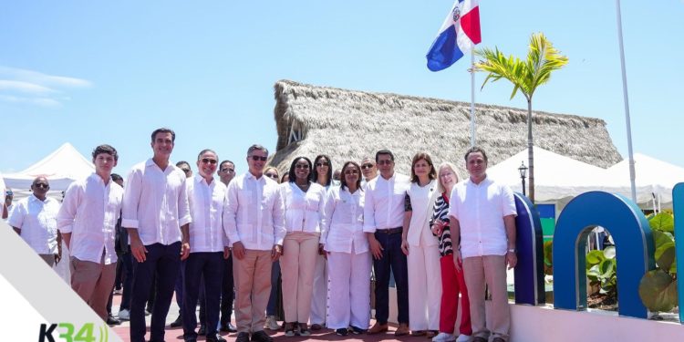 Vicepresidenta Raquel Peña inaugura primera etapa del puerto Samaná Bayport junto a Turismo y Apordom