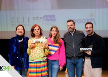 Ágatha Ruiz de la Prada y Francisco López Navarrete fueron reconocidos como embajadores de Bogotá