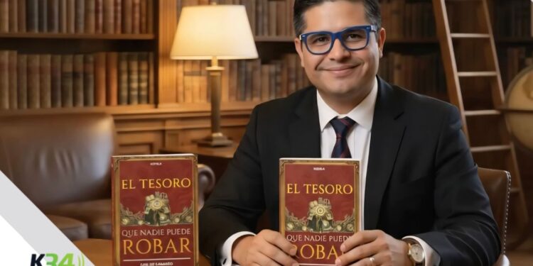 Carlos Camargo lanza novela “El tesoro que nadie puede robar”