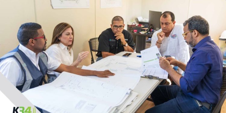 Carolina informa que ejecución del remozamiento del parque Enriquillo ha avanzado en un 45 %