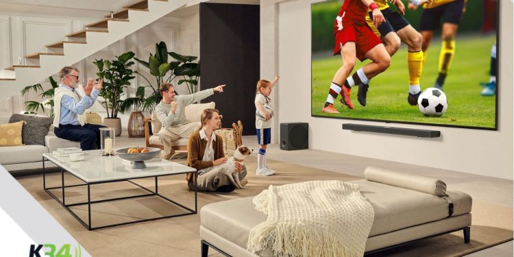 La sede perfecta para vivir la fiesta del fútbol está en casa con equipo de LG