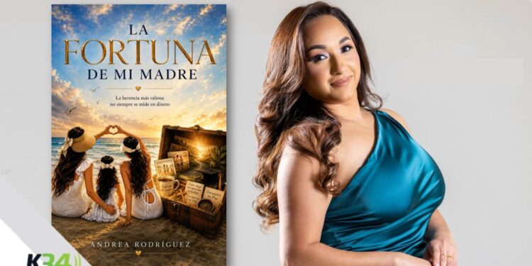 Andrea Rodríguez debuta como autora con “La Fortuna de Mi Madre”, un homenaje al legado de las madres