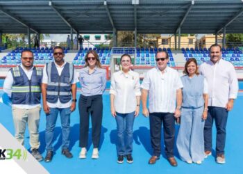 Carolina y Paliza supervisan trabajos finales del Paseo 30 de Mayo y anuncian su inauguración la próxima semana