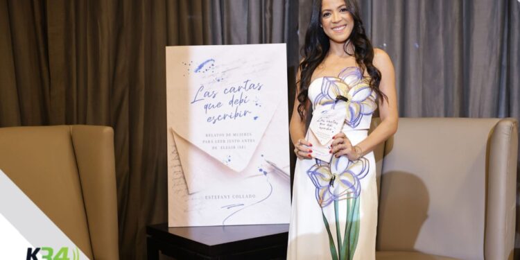 “Las cartas que debí escribir”: Estefany Collado presenta un libro sobre las decisiones que transforman la vida de las mujeres