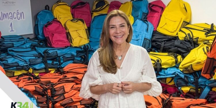 Carolina Mejía anuncia que tercera versión de Plásticos por Útiles Escolares será el sábado 29