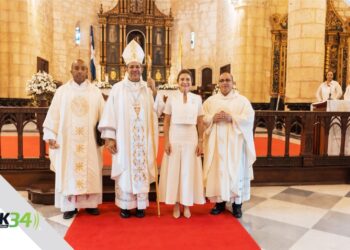Carolina Mejía conmemora el 528 aniversario de Santo Domingo