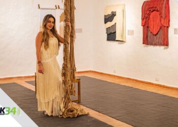 Gilda Strano marca un hito en el arte dominicano con la primera exposición individual de arte textil en RD