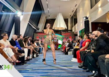 Sarodj abre el desfile de Giannina Azar en Trendy Fashion Week:One Night Only al ritmo de “Baila”