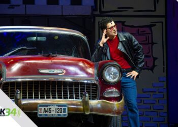 José David hace historia al convertirse en el primer venezolano en interpretar a Kenickie de Vaselina