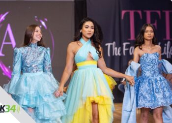 Leticia Lasose lleva el universo de Aurora Dresses a New York Fashion Week con “Sophia”
