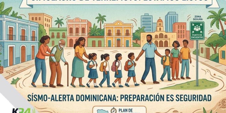 Este martes 8 de septiembre, a las 10 de la mañana, República Dominicana realizará un Simulacro Nacional de Evacuación por Terremoto