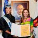 Carolina Mejía reconoce como hija adoptiva de Santo Domingo a Joheirry Mola, Miss Mundo 2026